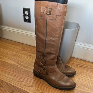 Enzo Angiolini Brown Knee High Boots 9.5